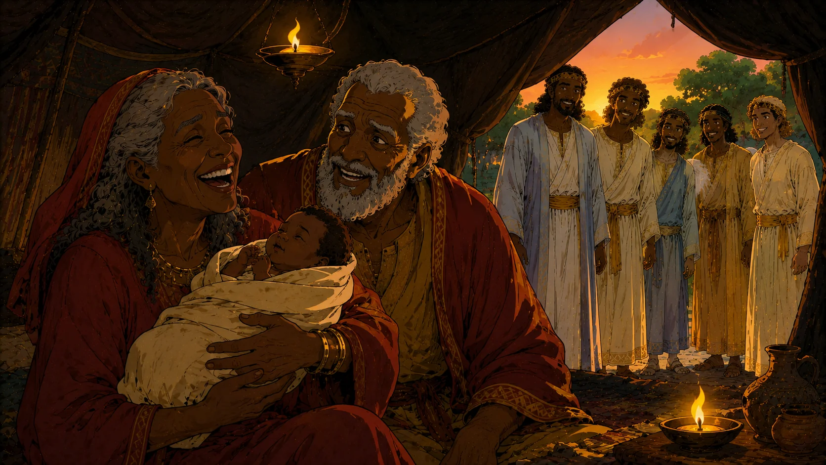 The Birth of Isaac
